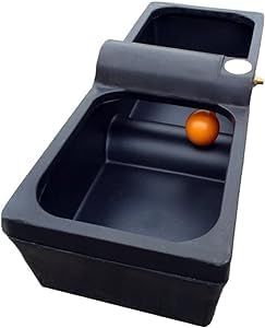 Titan Pferde- und Rindertränke, 136l, Schwarz