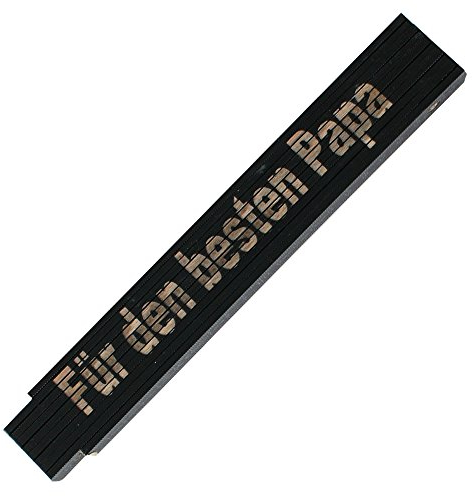 Zollstock Meterstab Für den besten Papa,Schwarz