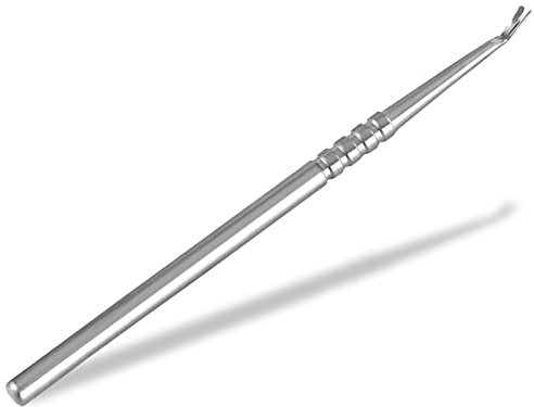V-Nagelhautmesser Hautmesser aus rostfreiem Edelstahl für Maniküre, Fußpflege, Nailart