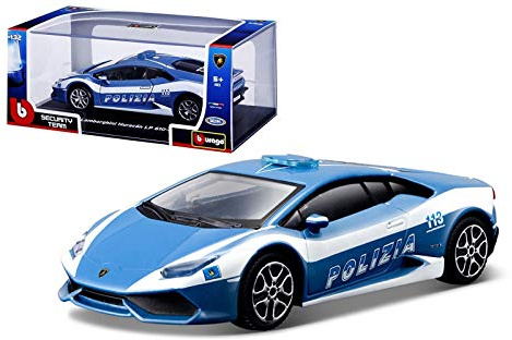 Bburago 18-30309 - Modellino Die Cast Lamborghini Huracan Polizia