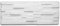 Decosa Creativstein Sierra (Schichtstein-Optik) - 1 Packstück à 5 Steine 20 x 50 cm (= 0,5 qm) - Steinoptik aus EPS in weiß