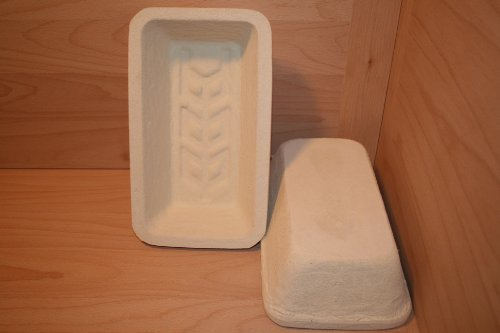 Holzschliff Gärkorb Brotform 0,75 kg Brote mit Bodenmuster Ähre