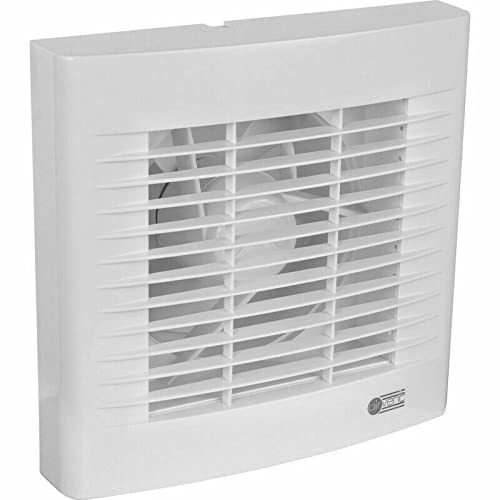 Kitchen Extractor Fan Wall Mounted Ventilation Standard 6 inch/150mm 25W - White