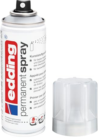 Edding Permanent Spray Pittura Incolore Barattolo a spruzzo 200 ml Permanent Spray, 200 ml, Incolore, Barattolo a spruzzo