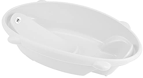 CAM Il Mondo del Bambino - art.C095/U02 - Babywanne Baby Bagno - Hergestellt in Italien - perfekt von 0 bis 12 Monate - WEISS
