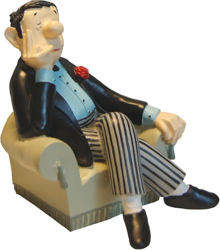 Loriot Buchstütze ''Herr im Sessel 14 cm, ca. 1 kg • 67521 • Büro • Geschenke • Weihnachtliches • Objekte