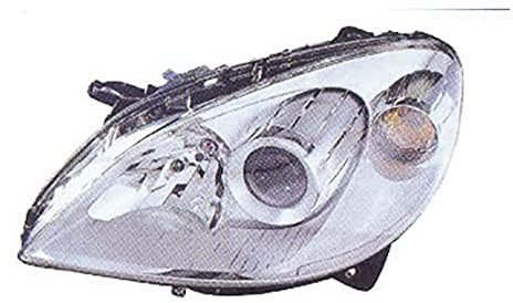 Prasco Hauptscheinwerfer für Mercedes-Benz B-Klasse (W245) bis 2008, weiß, Halogen, Polykarbonat-Linse, links