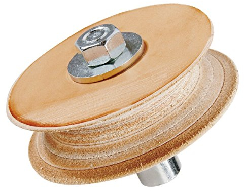 Scheppach Lederabziescheibe 100 Zubehör für Nass-Schleifmaschine Tiger 89490705 Ø100mm