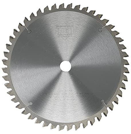 jjw-germany HM - Kreissägeblatt Sägeblatt 205x18 negativ für Kappsäge - Holz, Spanplatte, MDF made in germany (HM - 205 x 18 Z= 48 WZ neg.)