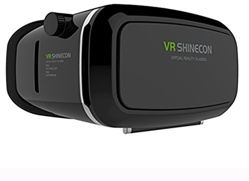 Gafas de realidad virtual Vr Shinecon de nueva generación para teléfonos inteligentes de 4 a 6 pulgadas para películas y juegos 3D, caja virtual