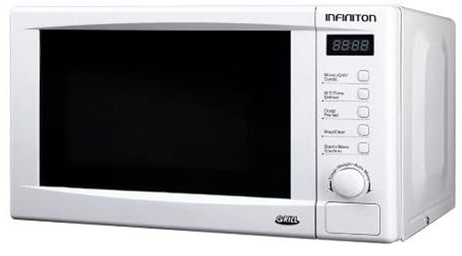 MICROONDAS INFINITON MW-2015 con Grill Y LED/Blanco