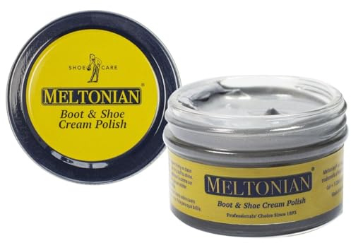 Meltonian Cream Shoe Polish - Leather Shoe Polish - Beeswax - Restores and Protects - Over 60 Colours