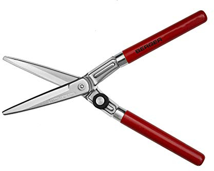 Berger 2510 Cisaille à buis avec Manche Rouge/Argent 160 mm