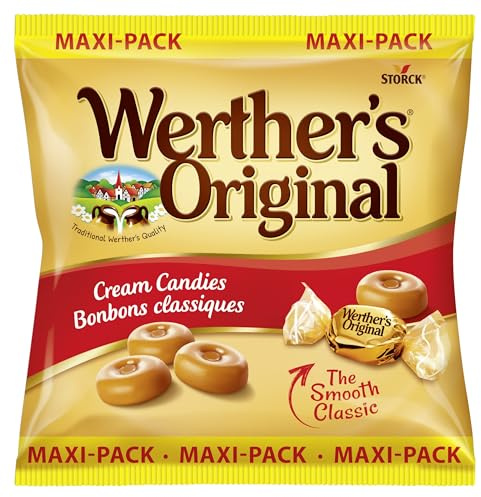 Werther's Original - Caramelos Toffee Nata - 1 x 300 g - Sabor Cremoso