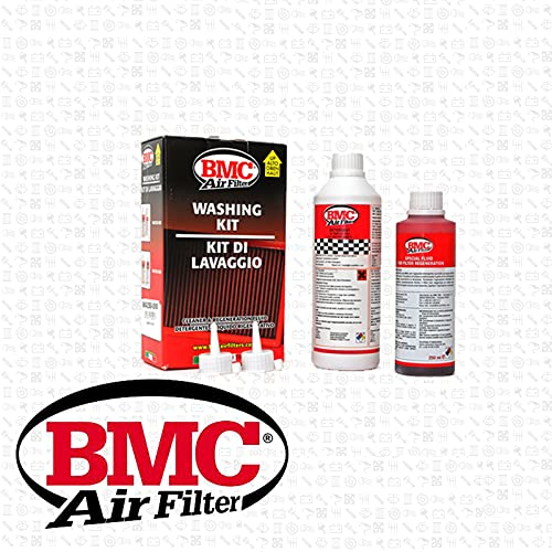 KIT PULIZIA BMC FILTRI ARIA SPORTIVI AUTO MOTO DETERGENTE 500ml + OLIO 250ml WA250-500