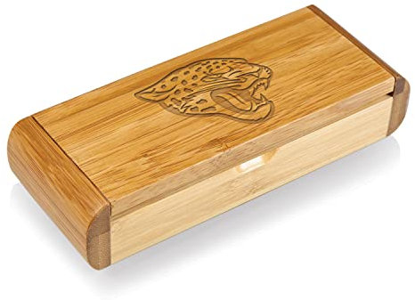 Picnic Time NFL Elan – Deluxe de Camarero sacacorchos en Caja de Regalo de bambú, Unisex, 868-00-505-153-2, bambú, Talla única
