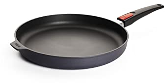 Woll Flachpfanne Ø Diamond Lite-Sartén Plana (32 cm de diámetro, 5 cm de Alto, con Mango extraíble, vitrocerámica, Gas, eléctrica, halógena, no inducción, Aluminio Fundido, Apta para Horno, Antracita