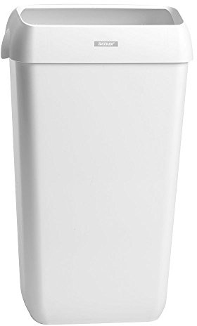 Katrin 91899 Abfallbehälter, 25 L, Weiß (2-er Pack)