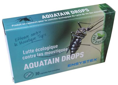 Aquatain AMF Lot de 20 comprimés larvicide anti-moustique
