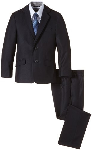 G.O.L. Jungen Bekleidungsset 4-tlg. Anzug, bestehend aus Sakko, Hose, Hemd, Krawatte, Gr. 170, Blau (navy 1)