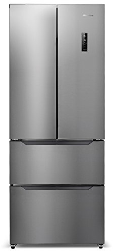 HISENSE mkgn f378 a + EL Réfrigérateur/Congélateur/A +/180,6 cm Hauteur/344 kWh/an/292 L refroidissement partie/86 L Partie Congélateur/touchcontrol Surface de commande/Acier inoxydable