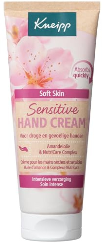 Kneipp Soft Skin - Handcreme - Mandelblüte - Mit pflegendem Duft - Schützt die Hände vor dem Austrocknen - Vegan - 1 St. - 75 ml
