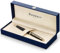 Waterman Hémisphère Ballpoint Pen | Matte Black with 23k Gold Trim | Medium Point | Blue Ink | Gift Box