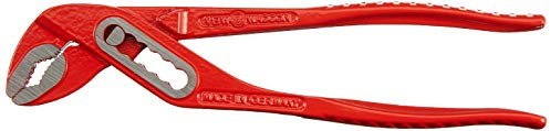 VBW Wasserpumpenzange 966 | Länge 160 mm, 6x verstellbar, selbstklemmend, kraftsparend & abrutschsicher, max. Öffnung: 26 mm | Made in Germany