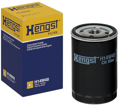 HENGST - Ölfilter H14W40 - Öl-Anschraubfilter für KFZ | Hochwertiger Motorölfilter für KFZ mit Otto- oder Dieselmotor - Robuster Ölfilter mit hoher Schmutzaufnahmefähigkeit