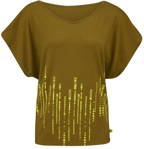 Zumba Fitness Women's Way to Word it Fancy Top - Go for Green, Medium/Large