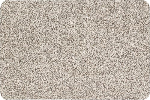 andiamo Fußmatte innen Samson – waschbare Baumwoll-Schmutzfangmatte - rutschfest, saugstark & hochwertig - Fußabtreter für den Eingang | 60 x 100 cm, Hellbeige