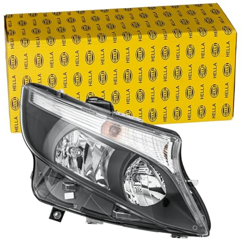 HELLA 1EL 011 284-521 Halogen Scheinwerfer - Mercedes-Benz V-Klasse (W447) - grau - ECE - für Rechtsverkehr - rechts