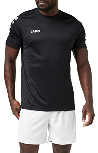 JAKO Herren Team (Kurzarm) Fußballtrikots, Schwarz, XXL EU