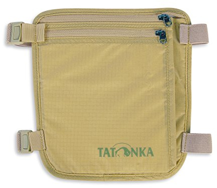 Tatonka Skin Secret Pocket - Sicherheits-Geldbörse zum Tragen am Bein - beige - 19 x 19 cm