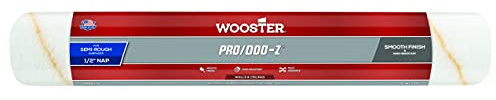 Wooster Brush RR643-18 Pro/Doo-Z 1/2-inch Nap Roller Cover, 18-inch Length