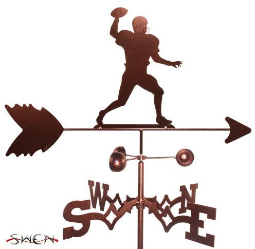 SWEN Products Football Player Weathervane