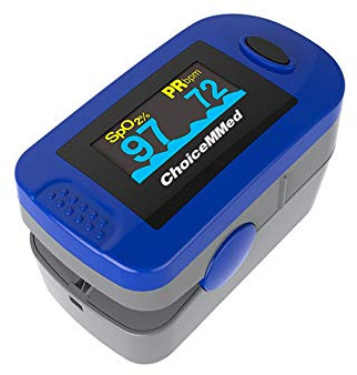 Pulsioxímetro digital, Pantalla oled, Sensor integrado, Mobiclinic