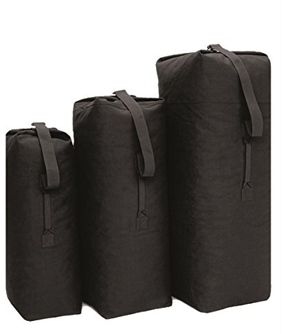 Mil-Tec Unisex – Erwachsene Seesack-13851002 Seesack, Schwarz, One Size