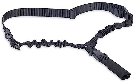 Tasmanian Tiger TT Single Sling Black Längenverstellbarer Gewehr-Riemen für G36 und Ähnliche Modelle, Schwarz