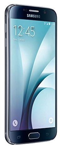 Samsung Galaxy S6 - Smartphone libre Android (pantalla 5.1, cámara 16 Mp, 32 GB, Quad-Core 2.1 GHz, 3 GB RAM), negro (importado de Italia)