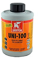 PVC GRIFFON UNI-100 PVC Kleber 250 ml mit Bürste, Profi-Qualität