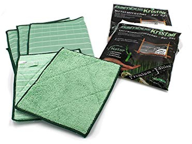 Bambus-Kristall 5er Set PREMIUM - 3 Poliertücher & 2 Vorreinigungstücher im Vorteilsset