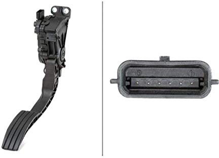 HELLA 6PV 010 946-201 Sensor, posición pedal - para vehic. dirección izquierda - 6polos - Caja de cambios manual