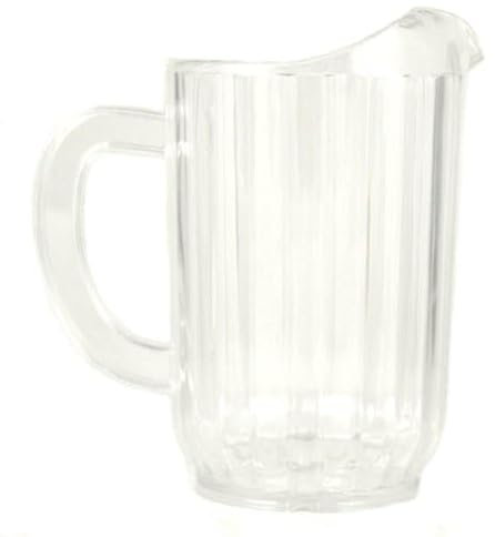 32 G (Once) de service de boisson à l'eau une cruche Pichet, Bière, restaurant de qualité ROBUSTE San Matière Plastique Pitcher – Clair