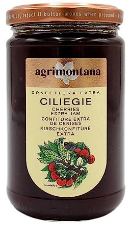 Agrimontana Confettura Extra Di Ciliegie, 350 Grammi