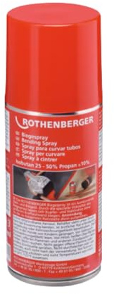 Rothenberger Bending Spray - for Copper, Carbon Steel, and Stainless Steel Pipes - 150 ml - 25120