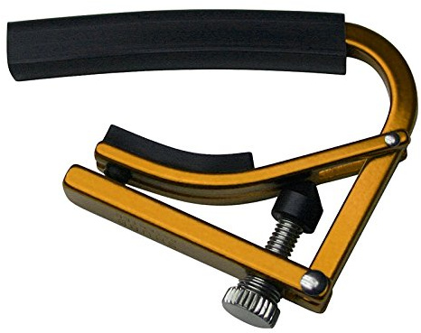 Shubb Lite gc-20tl Gitarre 12 Saiten Capo – eloxiert silber gold