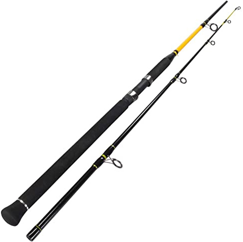 Team Deep Sea Unbreakable Special Pilk Meeresrute | Nahezu unzerstörbar, Glasfaserblank mit SIC-Ringen, Salzwasserfest, Für Ostsee & Norwegen, 2,40m & 2,70m, 120g/160g