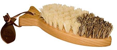 Redecker Gemüsebürste - Fischform mit Lederband