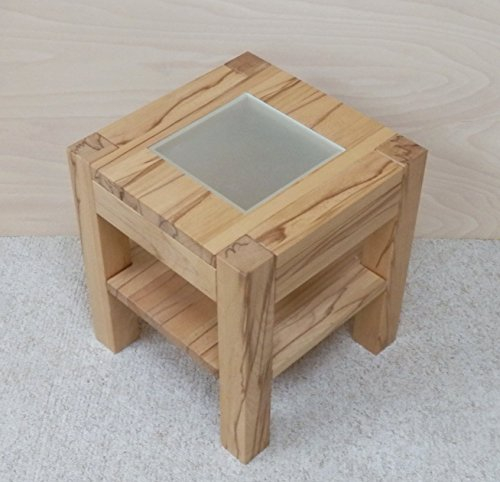 Martin Weddeling Beistelltisch Kernbuche massiv Farah Maße : 40x40x50cm hoch. Maßanfertigung ! Auch in Wildeiche,Erle und Kirschbaum zu bekommen !